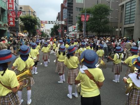 浦和まつり 音楽パレードの様子